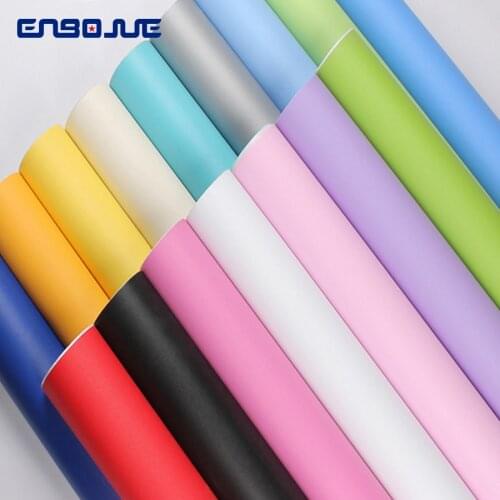 0.4x3M Matte White Wallpaper Self Adhesive Waterproof Background Living Room Bedroom Warm Wall Stickers Solid Color Wall Decor