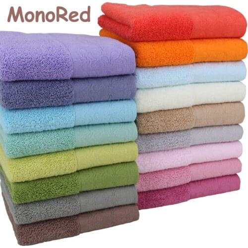 MonoRed Face Towels