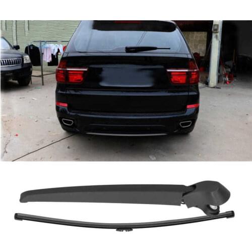 Rear Wiper Arm Blade Set Car Accessory 61627206357 Replacement for X5 E70 2007-2013 Windscreen Wiper