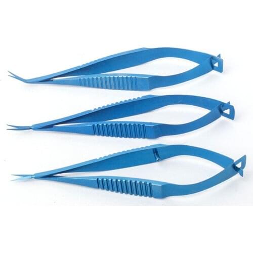 Titanium alloy Ophthalmic microsurgery Stainless steel scissors animal experiment 8.5cm Venus scissors surgical tools