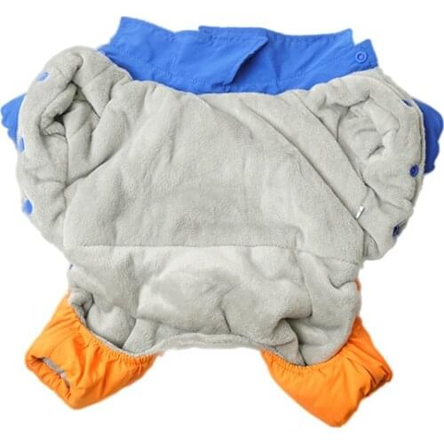 Dog Pets Clothing Winter Dog Jumpsuit Coat Outfit Warm Puppy Costume Yorkshire Pomeranian Poodle Bichon Schnauzer Clothes Pants