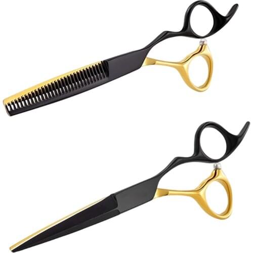 6 Inch Wholesale Professional Salon Stainless Steel Barber Hair Cutting Thinning Beauty Scissor