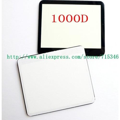 New LCD Screen Window Display (Acrylic) Outer Glass For CANON EOS 1000D EOS Rebel XS Kiss F Digital Screen Protector + Tape