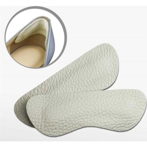 1 Pair Cow Leather Heel Grips Thickened Anti-Abrasion Heel Cushioned Insole heel cushions inserts for shoes adhesivas