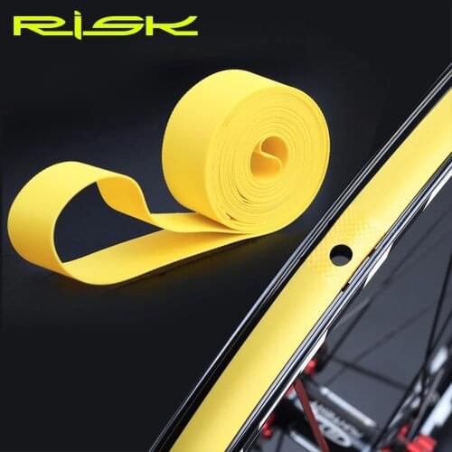 2pcs/set RISK Mountain Road Bike Bicycle Tyre Tire Pad PVC Inner Tube Rim Tape Strip 26/27/29in/700C 20mm Protection Pad Liner