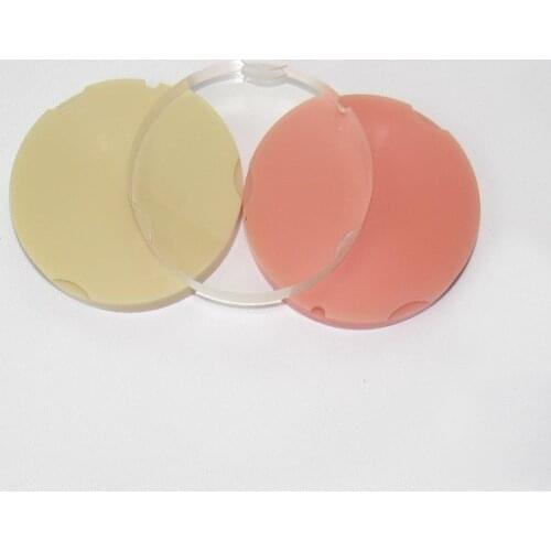 6pcs Dental Lab Material PMMA Blocks Dental Pmma Disk for CAD/CAM System 95*18mm