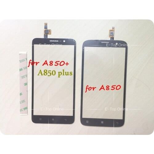 AAA Black/White Screen For Lenovo A850+ A850 Plus 5.5" / A850 Touch Screen Digitizer Sensor + Tracking