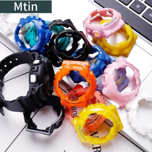 Outdoor sports pin buckle bracelet For Casio CASIO BABY-G BA110 111 112 120 resin strap case mens watch accessories Watchbands
