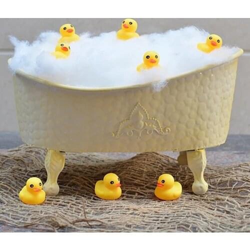 Baby Bath Tub Foldable Baby Shower Bath Tub Photography Props Iron Newborn Bathtub Safe Adjustable Kids Posing Basket Accessorie