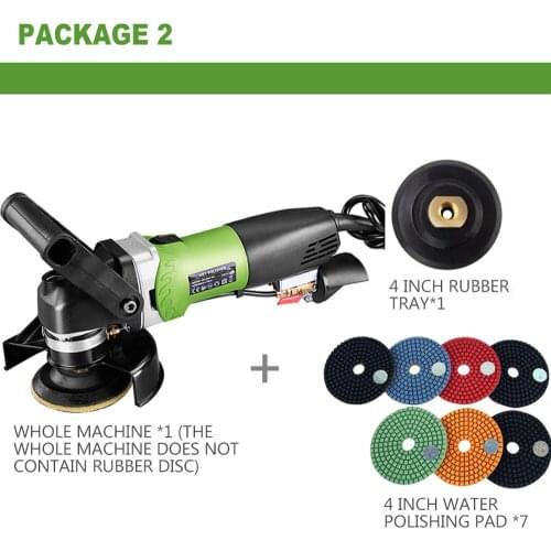 800w Electric Marble Granite Stone Wet Polisher Grinder Sander Hand Grinder Water Mill Diamond Polishing Machine