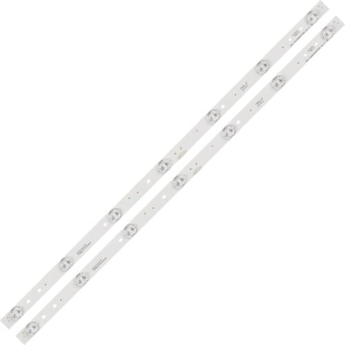 New 2 PCS 7LED 590mm LED Backlight stirp for 32" TV LD32U3100 32EU300 LE32B510 CRH-F32PL3030020756P-REV1.6MR CHR-F32W3030020767C