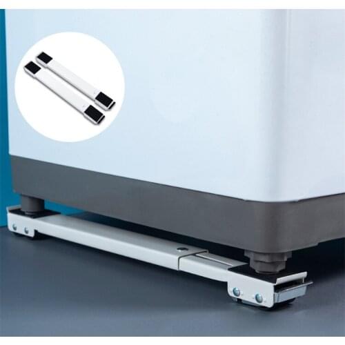 Washing Machine Stand Movable Adjustable Refrigerator Base Mobile Roller Bracket 24 Wheel Universal Washing Machine Dryer Holder