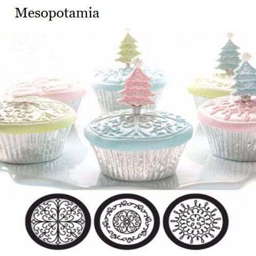DIY Scrapbooking Snow Bud Silk Lace Cake Cookies Mould Embossing File Templates Card Making Template Sewing Embossing Folders