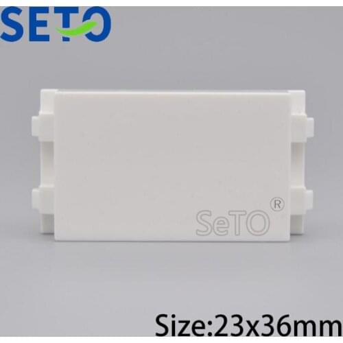 SeTo 128 Type Blank Module Blank Filling Module For Wall Plate Socket