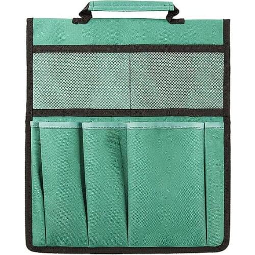 Garden Seat Tool Bag Foldable Oxford Outdoor Work Portable Storage Stool Pouch Kneeler Tools Bags Gardening Toolkit