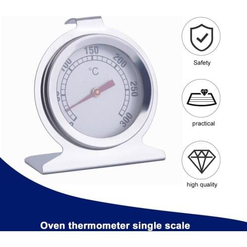 Stainless Steel BBQ Smoker Grill Thermometer Temperature Gauge Fahrenheit Barbecue Kitchen Cooking Food Probe Tools