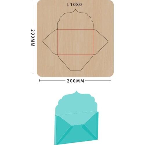 SMVAUON Envelope Making Decor Supplies Die Template New Design Craft Cutting Die decoration scrapbook Card Craft