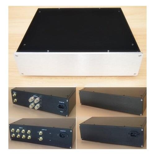 X3208-B all aluminum amplifier chassis/Tube amp /Class A amplifier /Pre-amplifier/AMP Enclosure/case/DIY box (320*80*310mm)