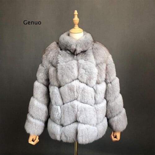 Women Winter Outwear New Luxury Faux Fox Fur Coat Fluffy Faux Fur Coat Jacket Casual Long Sleeve Furs Coat Overcoat