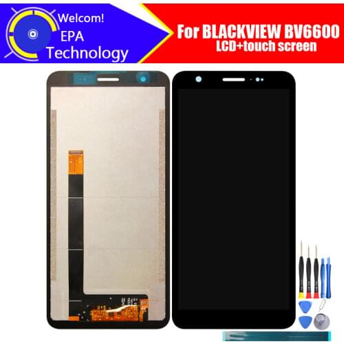 5.7inch BLACKVIEW BV6600 LCD Display+Touch Screen Digitizer Assembly 100%Original LCD+Touch Digitizer for BLACKVIEW BV6600+Tools