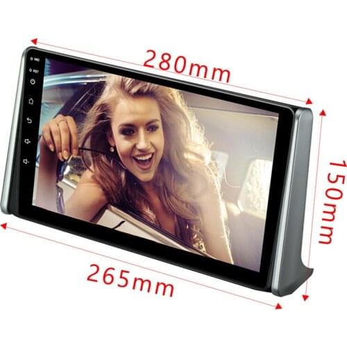 10.1 Inch Top Quality Car Multimedia Player Radio Fascia Panel For Toyota RAV4 2019+ Stereo Dash CD Facia Trim Installation Kit