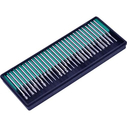 5 Pc/lot Grinding Head Punching And Carving Jade Stone Processing DIY Grinding Machine Special 30pc Grinding Needle Set