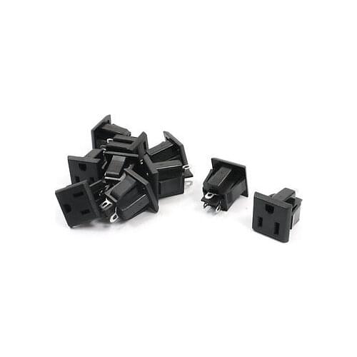 AC 125V 15A US Plug Socket PCB Board Power Supply Adapter 10Pcs