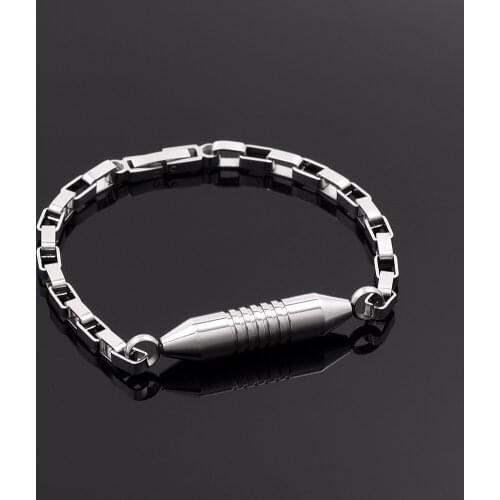 CMJ5092 Mens Jewelry Never Fade Stainless Steel Ashes bracelet Cuff Bangle Cremation Ashes Bracelets l