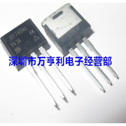 IRF740AL TO-262 New and Original 10pcs/Lot