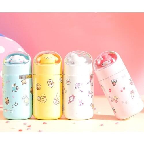 JY Water Bottle Children Baby Keep Warm Learning Drinking Cup 16Cm With Plastic Rope 280ml