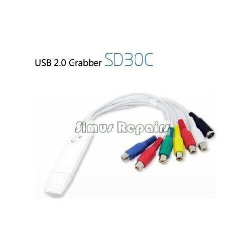 Shili sd30c USB Video TV Capture Card Stick-color Difference Component 480i-AV/s Terminal