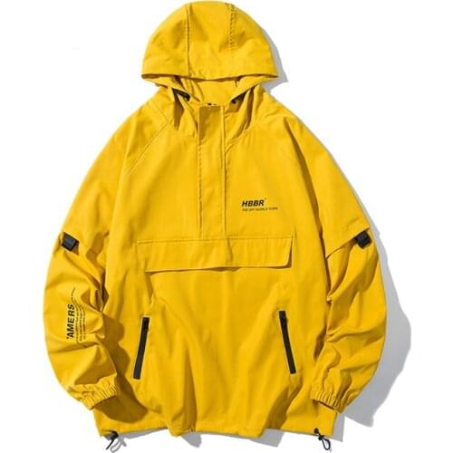 Mens Jacket New Spring Autum Casual Streetwear Hoodie Jacket Men Waterproof Clothes Mens Windbreaker Coat Male Outwear Hoodies