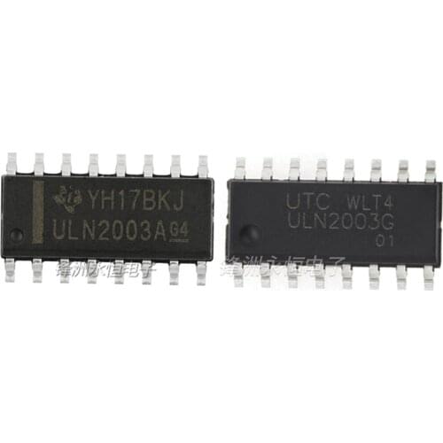 10-20PCS Darlington Transistor Array Driver Chip ULN2003APG ULN2003A ULN2003ADR ULN2003AN DIP16 SOP16