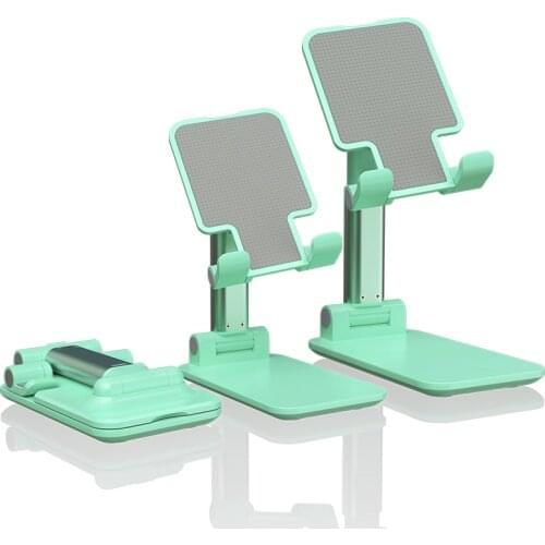 New Mobile Phone Holder Stand Universal Desktop Lifting Bracket Metal Desktop Tablet Holder Table Mount Foldable Extend Support