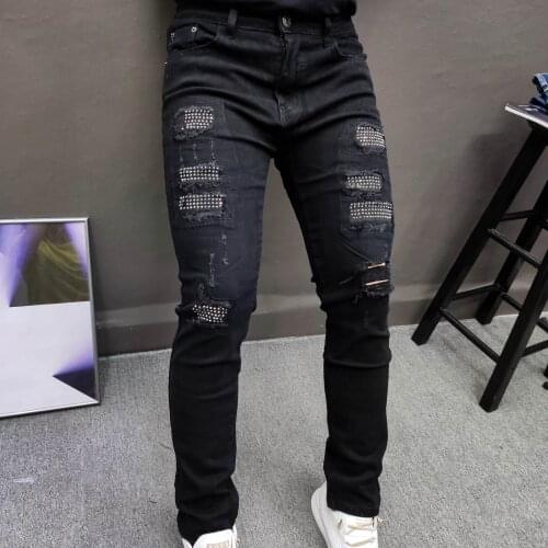 NSTOPOS Mens Autumn Jeans