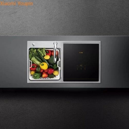 YOUPIN Sink Dishwasher Full-automatic Fruit & Vegdtable Kitchen Dish Washers MiniCleaning Machine Bowl Tool