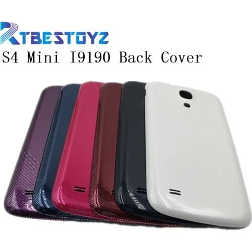 RTBESTOYZ For Galaxy S4 mini i9190 Back Rear Battery Housing Cover For Samsung Galaxy i9195 i9192