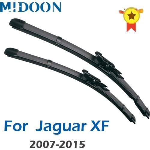 Windshield Windscreen Wiper Blades For Jaguar XF 2007 2008 2009 2011 2012 2013 2014 15 Front Window For Jaguar XJ 2010-17