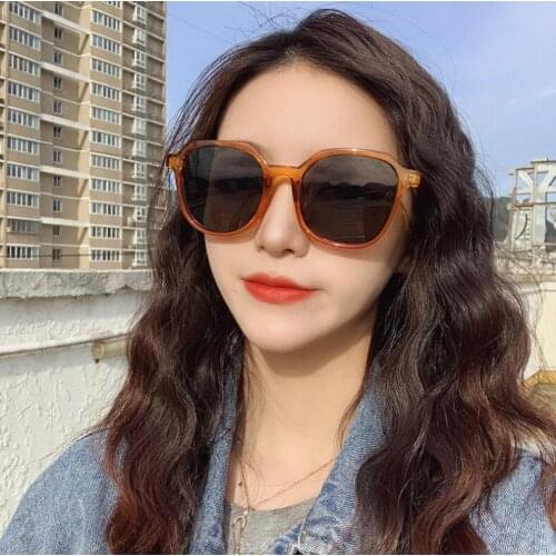 Round Frame Sunglasses Women Retro Brand Designer Pink Green Yellow Sun Glasses Female Fashion Outdoor Driving zonnebril dams