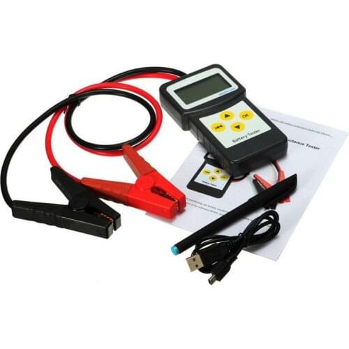 Car Battery Tester 12V Battery Checker Tester Car Diagnostic Tool Automotive Battery System Analyzer USB for Printing Micro-200