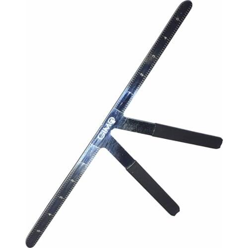 Three-Point Positioning Balance Tattoo Eyebrow Ruler Eyebrow Stencil Ruler Permanent Makeup Symmetrical Tools Eyebrow Template