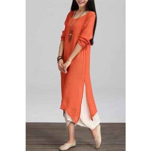 Xsyyfast Linen Summer Dresses