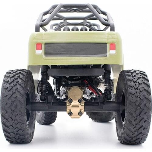 Protective Brass Differential Cover Armor Guard for Axial SCX24 90081 RC Car Accessories