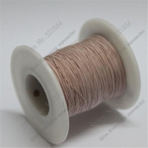 0.04X60 strands,50m /pc Free Shipping 0.04X60 strand yarn wrapped wire multi-strand polyester wire rope Lize line copper wire