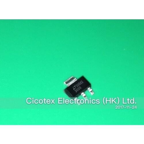 2pcs/lot LT3080EST#PBF SOT223 IC 3080 REG LIN POS ADJ 1.1A SOT223-3