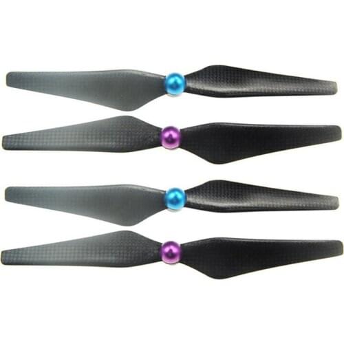 4pcs/lot DJI Phantom 3 Professional Advanced Standard & Phantom 2 Vision+ Spare Parts Carbon Fiber 9450 Self-locking Propeller