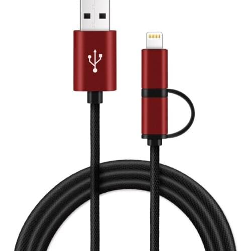 AGPS WiFi LBS Data Line Locater with Android & Apple Dual Connector for Charging with Mobile APP Tracking Remote Voice Recording