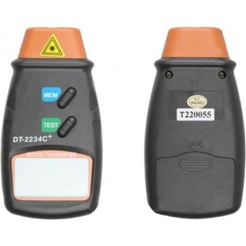 1 pc Non Contact Tach Tool Handheld Digital Photo Tachometer Tester RPM Motors