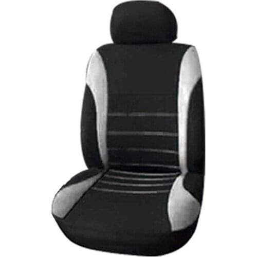 Front Car Seat Covers Front Airbag Ready Sport Bucket , 2-Piece Set