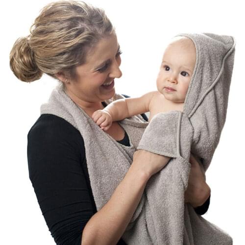 Combed Cotton Baby Bath Towel Hooded Apron Baby Stuff Blanket High Quality Infant Towel Absorbent Kids Hooded Wipes Bath Towel